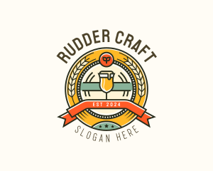 Pub Liquor Beer logo design