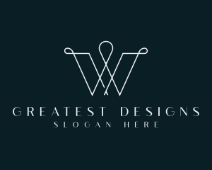 Lifestyle Designer Letter W logo design