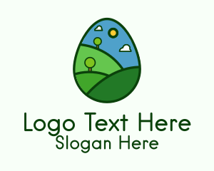 Nature Park Egg Logo