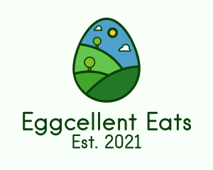 Nature Park Egg logo design