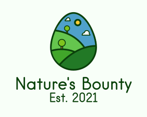 Nature Park Egg logo design