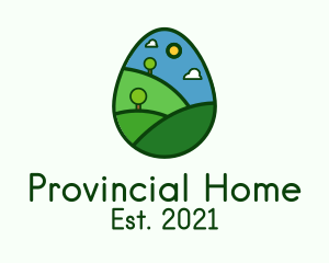 Nature Park Egg logo design