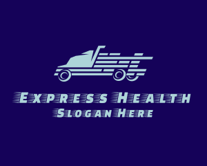 Express Delivery Truck logo