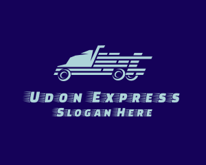 Express Delivery Truck logo design