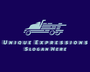 Express Delivery Truck logo design