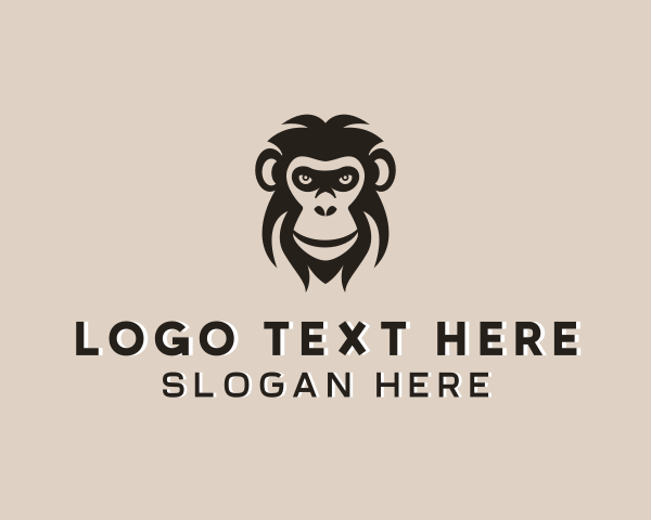 Chimp logo example 1