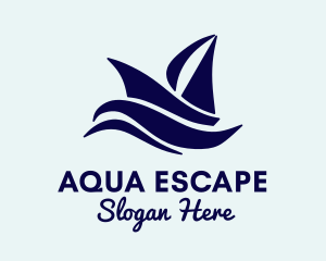 Sailboat Yacht Club logo