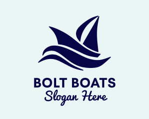 Sailboat Yacht Club logo