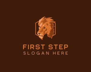 Feline Animal Lion  logo design