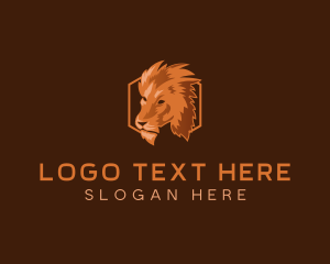 Lion - Feline Animal Lion logo design