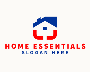 Home Roof Renovation logo design