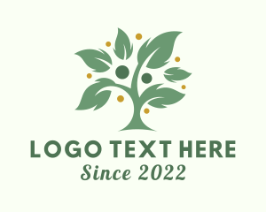 Vegan Human Tree logo