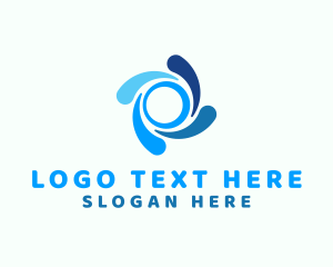 Swoosh Business Letter O logo design