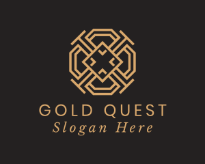 Gold Diamond Decoration  logo design