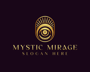 Mystic Astrology Vision logo design