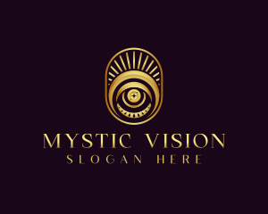 Mystic Astrology Vision logo design