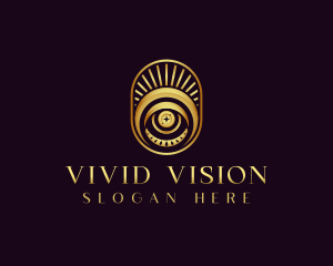 Mystic Astrology Vision logo design