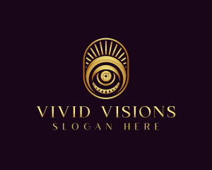 Mystic Astrology Vision logo design