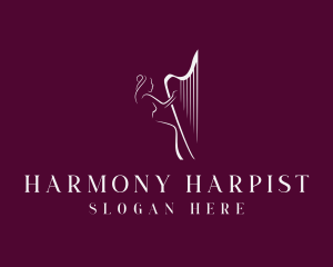 Musician Harp Recital logo