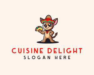 Mexican Dog Taco logo design