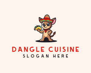 Mexican Dog Taco logo design