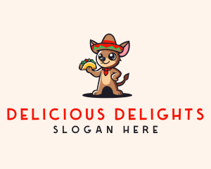 Mexican Dog Taco logo design