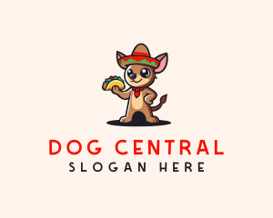 Mexican Dog Taco logo design