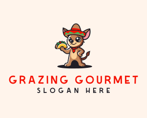 Mexican Dog Taco logo design