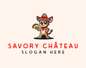 Mexican Dog Taco logo design