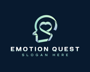 Heart Psychology Head logo