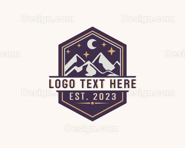 Outdoor Mountain Nature Logo