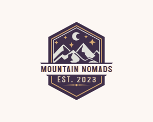 Outdoor Mountain Nature logo design