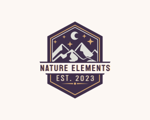 Outdoor Mountain Nature logo design