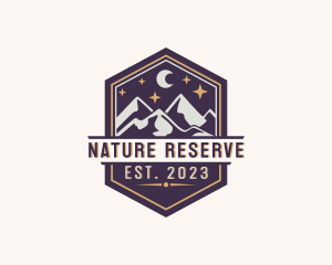 Outdoor Mountain Nature logo design