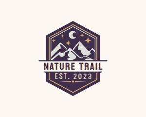 Outdoor Mountain Nature logo design