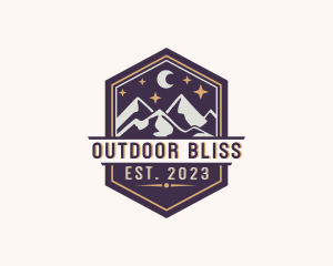 Outdoor Mountain Nature logo design