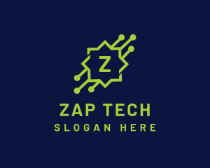 Digital Tech Circuit   logo design