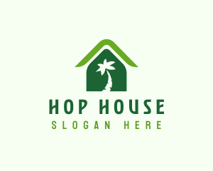 Tropical Tree House logo design