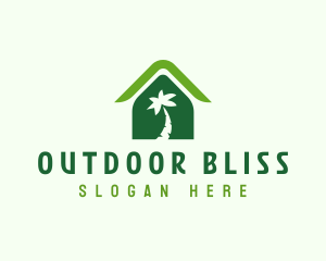 Tropical Tree House logo design