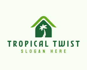 Tropical Tree House logo design