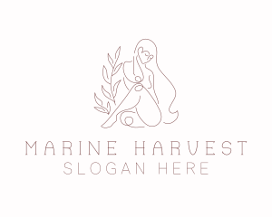 Nature Nude Female  Logo