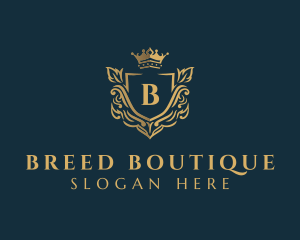 Royal Shield Boutique logo design