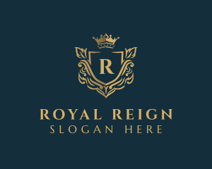 Royal Shield Boutique logo design