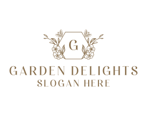 Floral Garden Wellness logo design