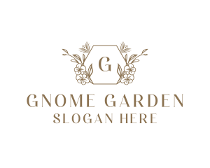 Floral Garden Wellness logo design