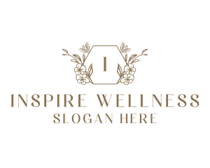 Floral Garden Wellness logo design