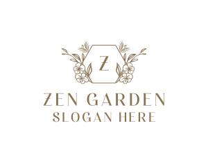 Floral Garden Wellness logo design