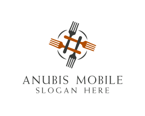 Restaurant Cutlery Fork  Logo