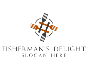 Restaurant Cutlery Fork  Logo