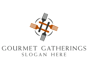 Restaurant Cutlery Fork  Logo